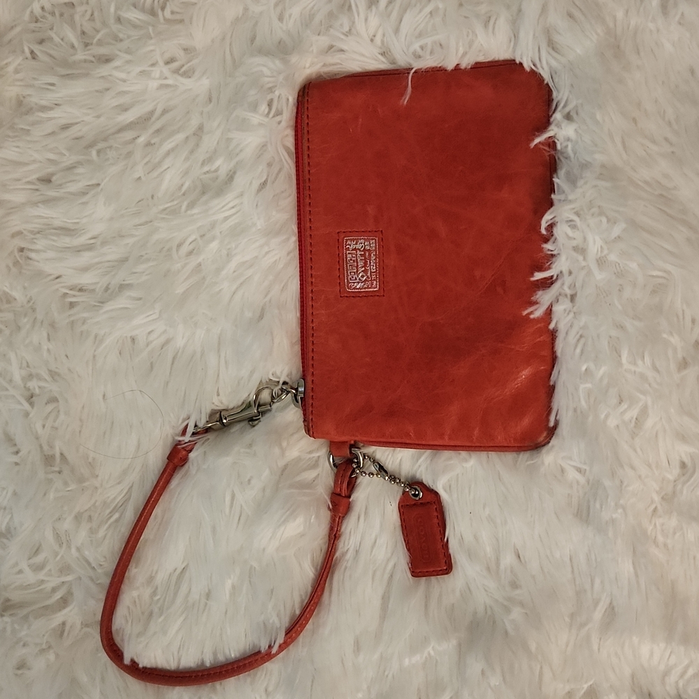 Coach Poppy Wristlet